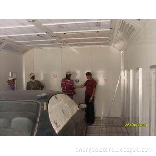 Auto Painting, Baking, polish Down Draft Spray Booth with I